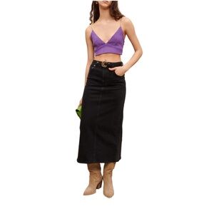 Maje Tweed crop top 💜💜💜